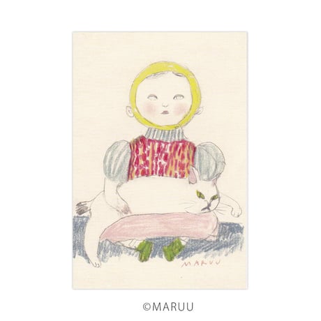 能登半島大震災チャリティ絵葉書5枚組「猫組」