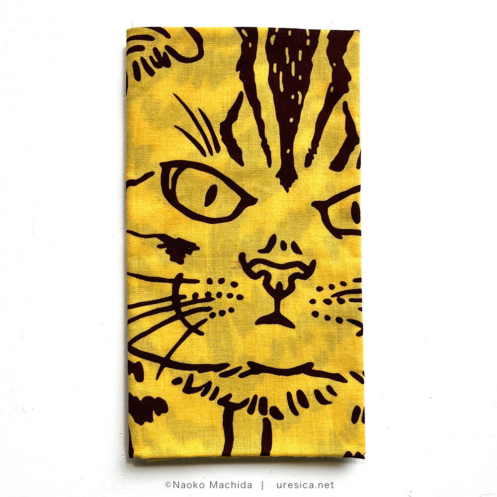 町田尚子「茶トラ」手ぬぐい | URESICA