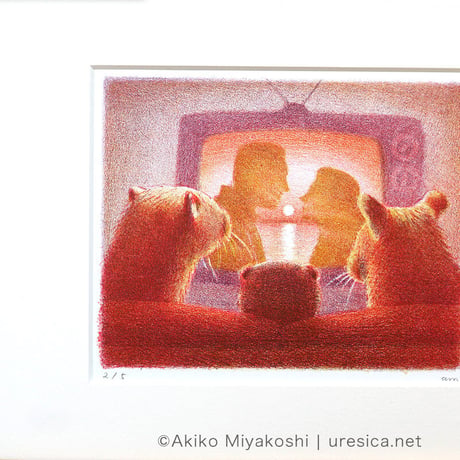 みやこしあきこ「団らん」