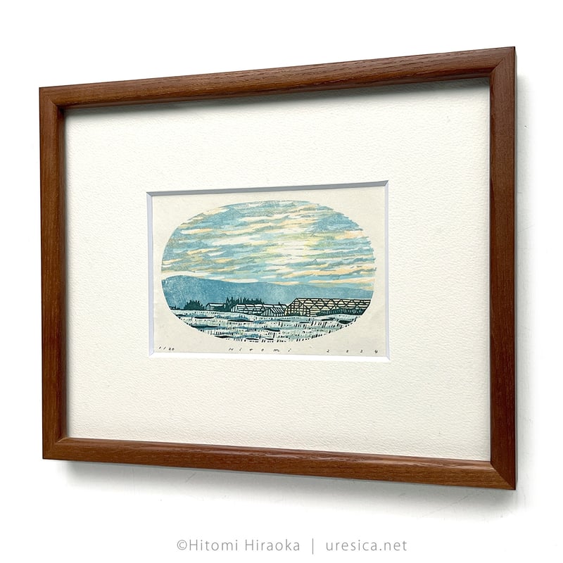 平岡瞳さん　版画 2023年 巡回＞11月20日（木）〜12月8日（月）平岡瞳 個展「風のうた」 at 手紙