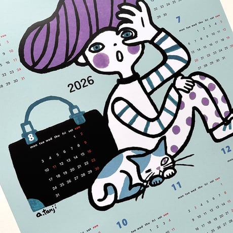 たんじあきこ 2026 ポスターカレンダー