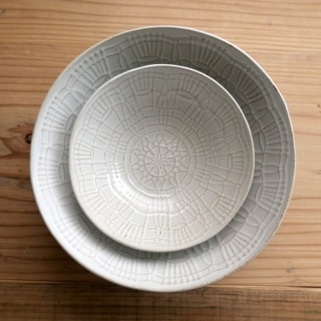 sen／Doily bowl