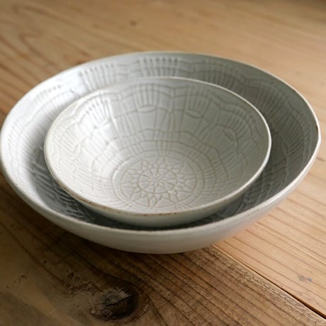 sen／Doily bowl