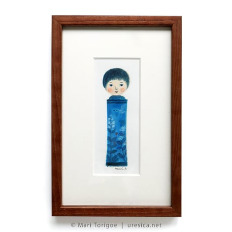 【お値下げしました】とりごえまりさんの原画(額縁付き) 絵の通信販売について | とりごえまり日記