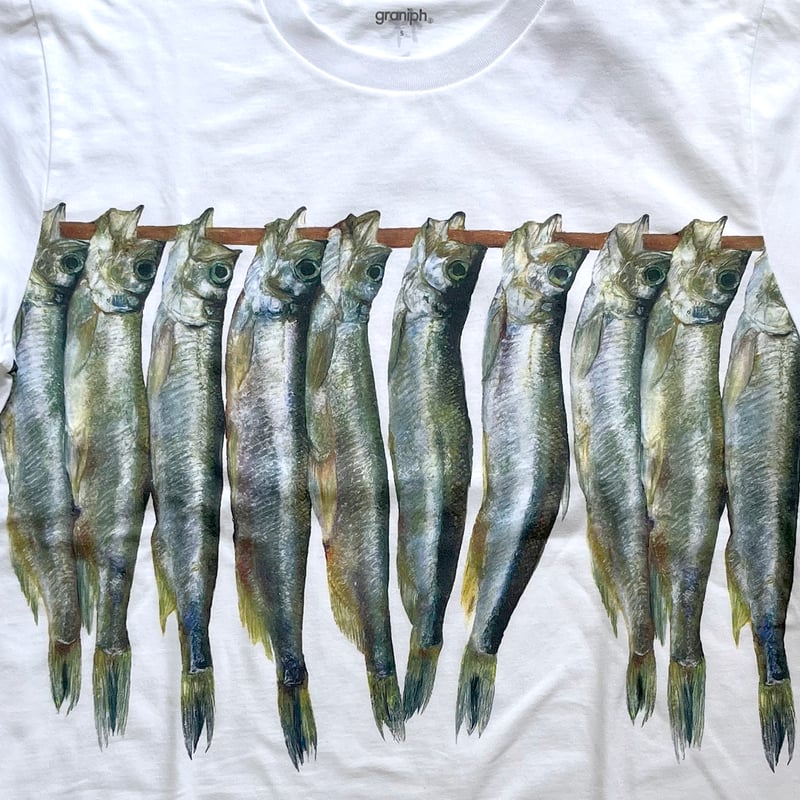 加藤休ミ ししゃもTシャツ | URESICA
