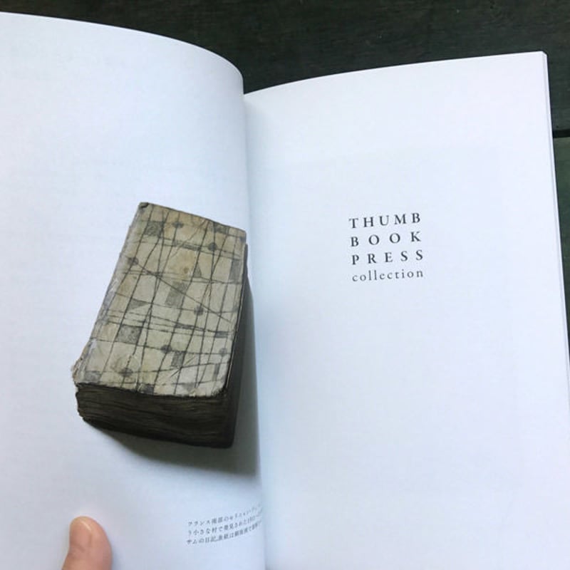 タダジュン作品集『Dear, THUMB BOOK PRESS／親愛なる親指へ