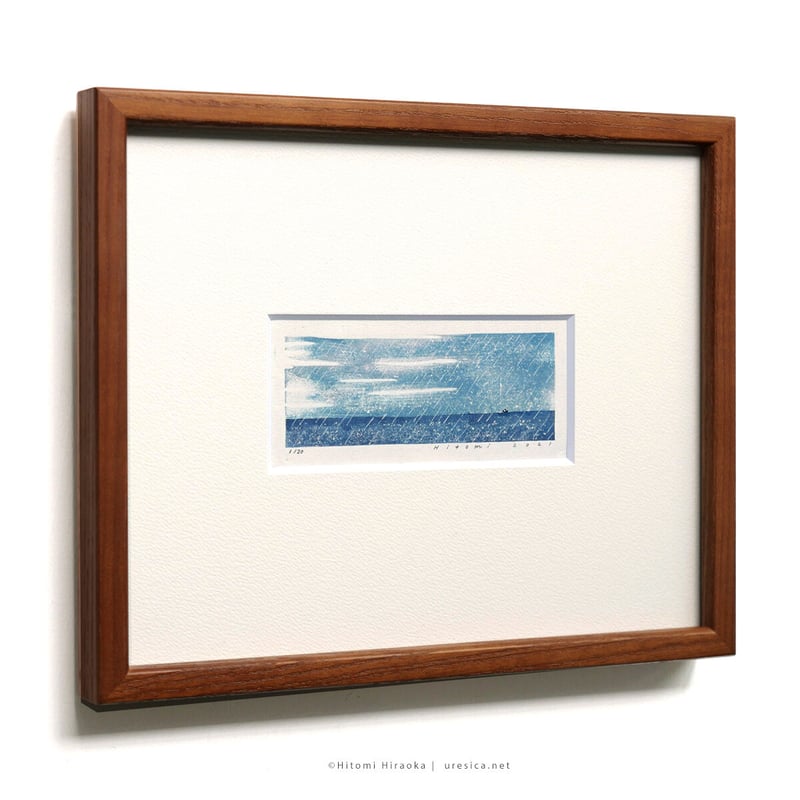 平岡瞳 木版画 08 | URESICA