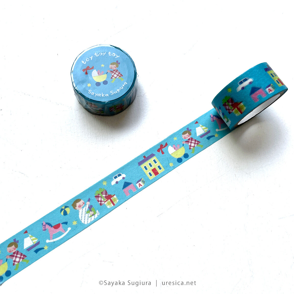 ♡SALE♡ 1081 水晶 7cm×10m 朵拉的玩偶屋　海外マスキングテープ ♡SALE♡ 1081 水晶 7cm×10m 朵拉的玩偶屋海外マスキングテープ