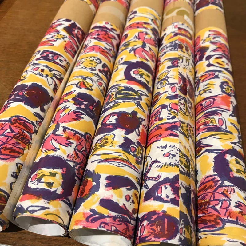 きくちちき「ひうた」ラッピングペーパー | URESICA