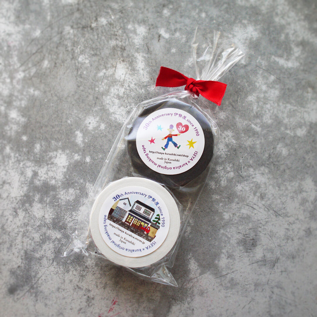 海外マステ 30枚 伊勢屋30周年記念～オリジナルマスキングテープセット | iseya