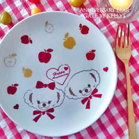 【単品】Anniversary　Bear転写紙/レッド　フェイス&ボディ