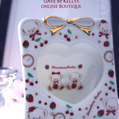 【2枚セット】Anniversary　Bear　StrawberryBonbom転写紙　2種×1枚