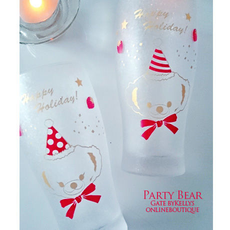 【ガラス用★単品】PartyBearCollection