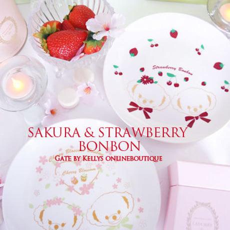 【単品】Anniversary BearSakuraBonbon転写紙　フェイスタイプ/シャンパンゴールド