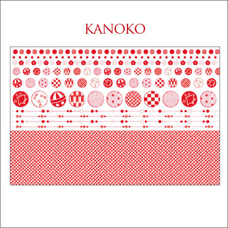 単品】A3サイズ☆KANOKO転写紙 紅 | ポーセラーツポーセリン