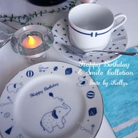【単品★6色からカラー選択】HappyBirthday転写紙