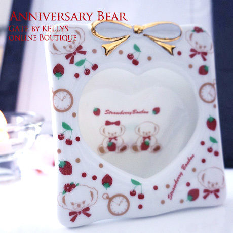 【単品】AnniversaryBearStrawberryBonbonパターン＆フレーム