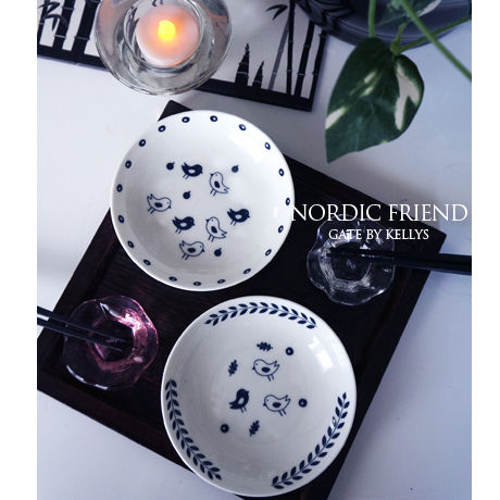 【単品】NORDIC FRIEND転写紙★フォレスト＆ベア★ネイビー