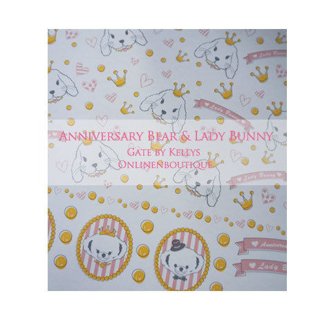 【単品】AnniversaryBear＆LadyＢunny★バニーパターン