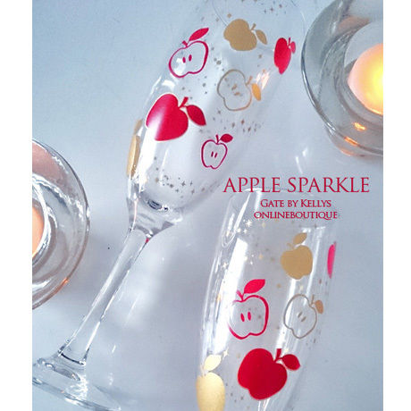 ガラス用☆単品】AppleSparkle転写紙 | ポーセラーツポーセリン