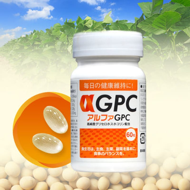 アルファGPC(αGPC)60粒 | アルファGPC（αGPC） ONLINE on Stores