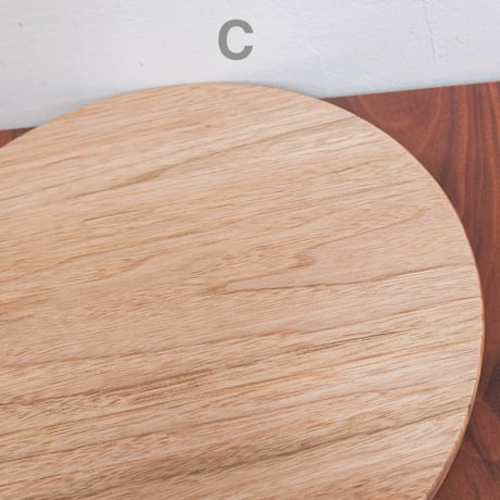 丸まな板 クルミ材 木目選択可