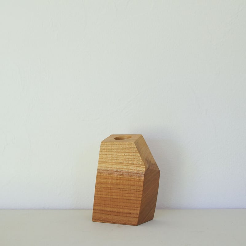 超大型 欅 丸彫り 花瓶 FV-8 木のフラワーベース（ケヤキ材） | SOLIWOOD