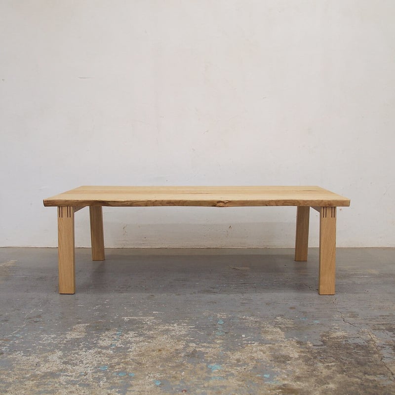 98cm×47cm】ローテーブル 天板 塗装込 センターテーブル 栗材 98cm