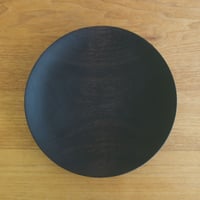 U139_パン皿 【クルミ材・鉄媒染】