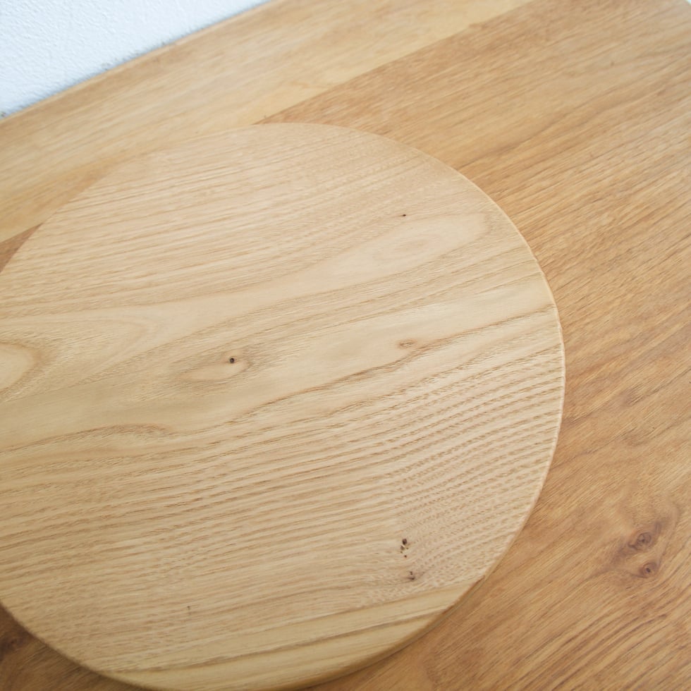 【SALE】　 ガチで✨本気の料理人✨　まな板　看板　無垢板　栗　栗の木 丸まな板 クリ材 | SOLIWOOD