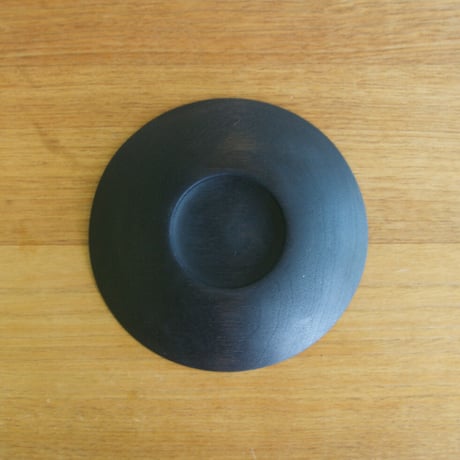 U131_小皿 【クルミ材・鉄媒染】