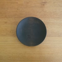 U129_小皿 【クルミ材・鉄媒染】
