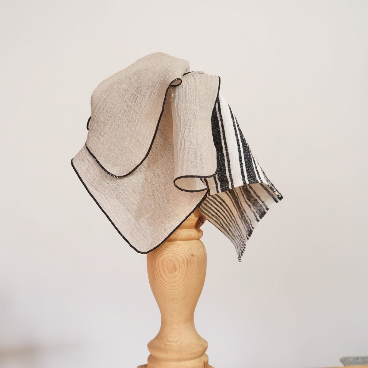 atelier Une place sur la Terre リネン 身体洗いタオル Lサ