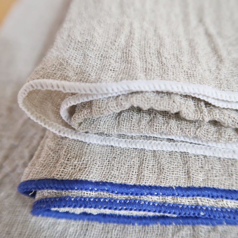 atelier Une place sur la Terre リネン 身体洗いタオル Lサ