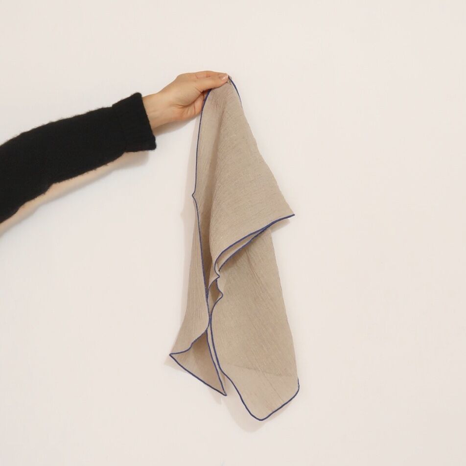 atelier Une place sur la Terre リネン 身体洗いタオル Lサ