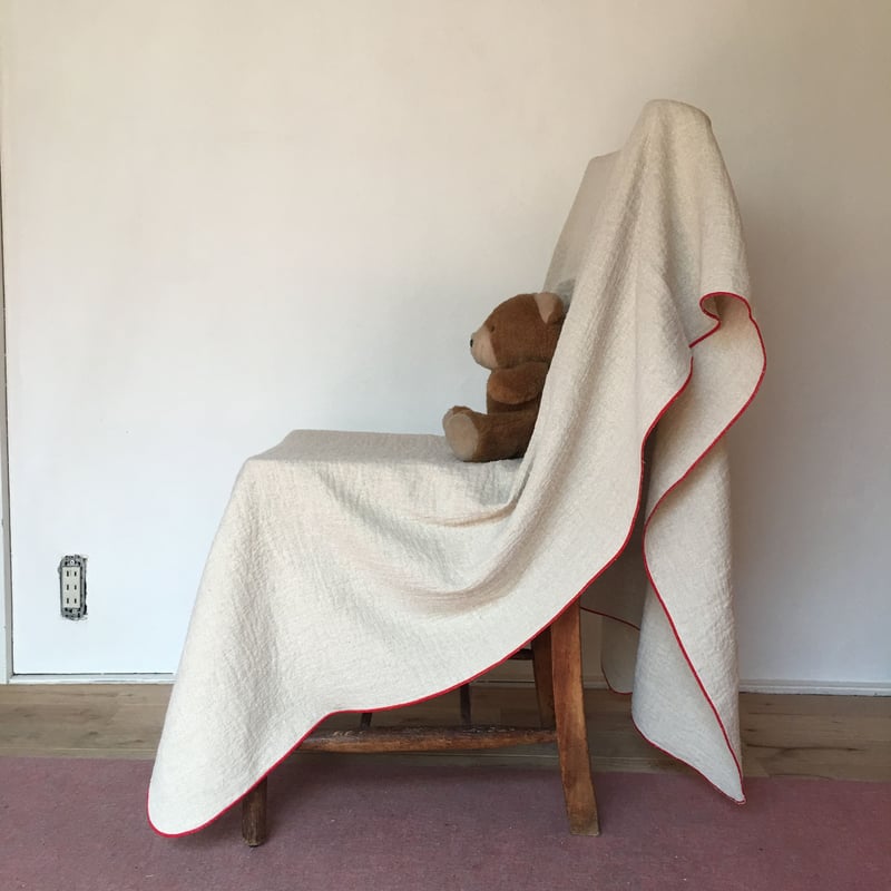 atelier Une place sur la Terre シルクリネン ケット | Sa