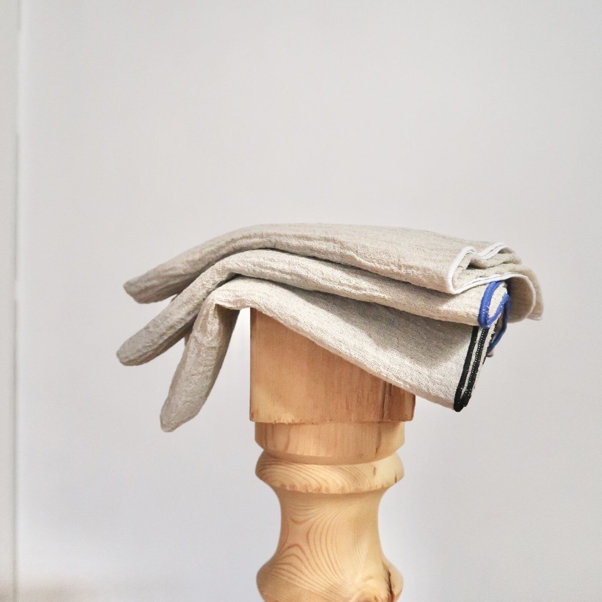 atelier Une place sur la Terre リネン 身体洗いタオル Lサ