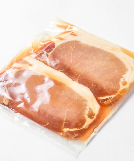 テンホウ特製【肉揚げ】味付き豚ロース肉（生） [80g/2枚]