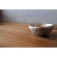野田里美　銀彩　豆鉢　N-1