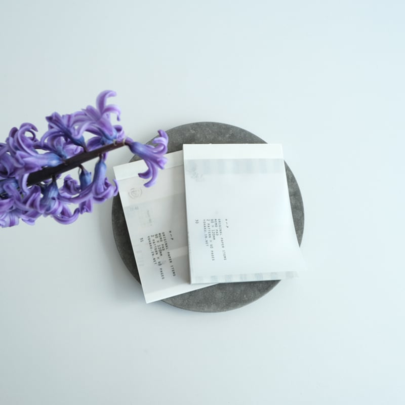 M-215 メモ帳 31 タビダチノアサ | ヨハク