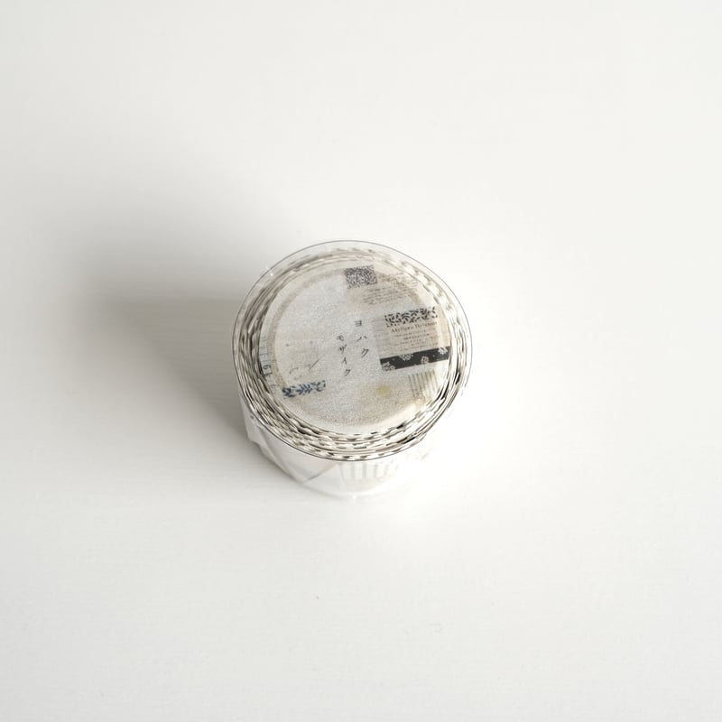 YC-030 CHECK&STRIPE 冬の贈り物 ロールフレークシール モザイク | ヨハク