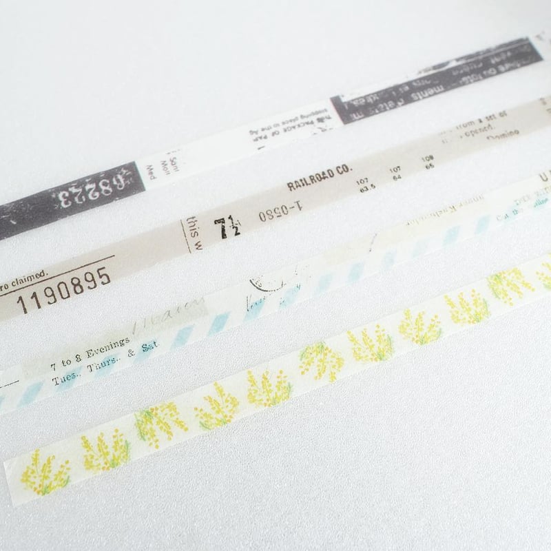 L-018 7mmマスキングテープ ヨルノモリ | ヨハク