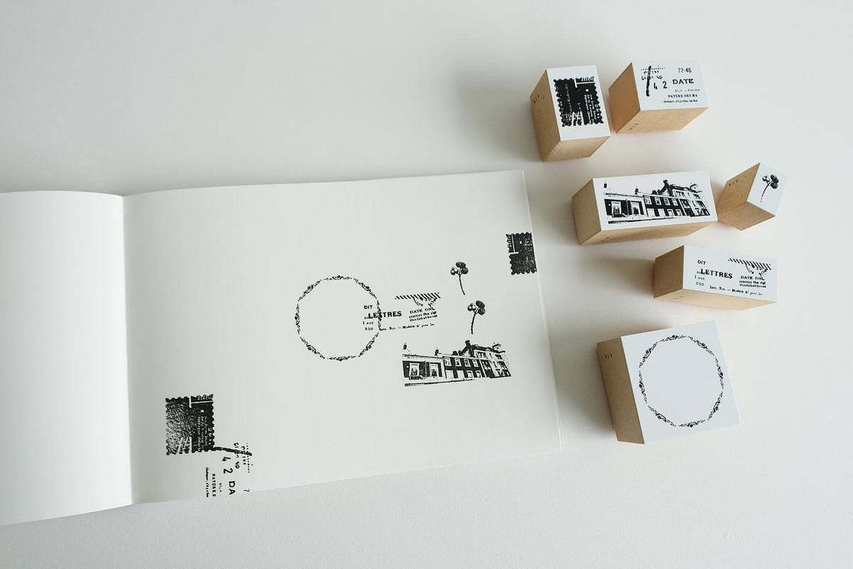 おまとめ・デザイナーペーパー170枚セット+スタンプ2セット S-094 stamp collection set vol.14 | ヨハク