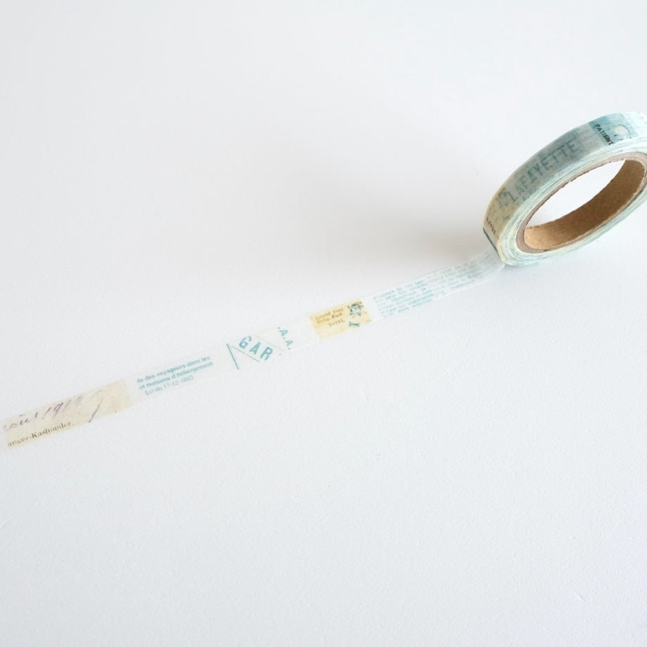 Yohaku Washi Tape - Birch Forest (0.7cm)
