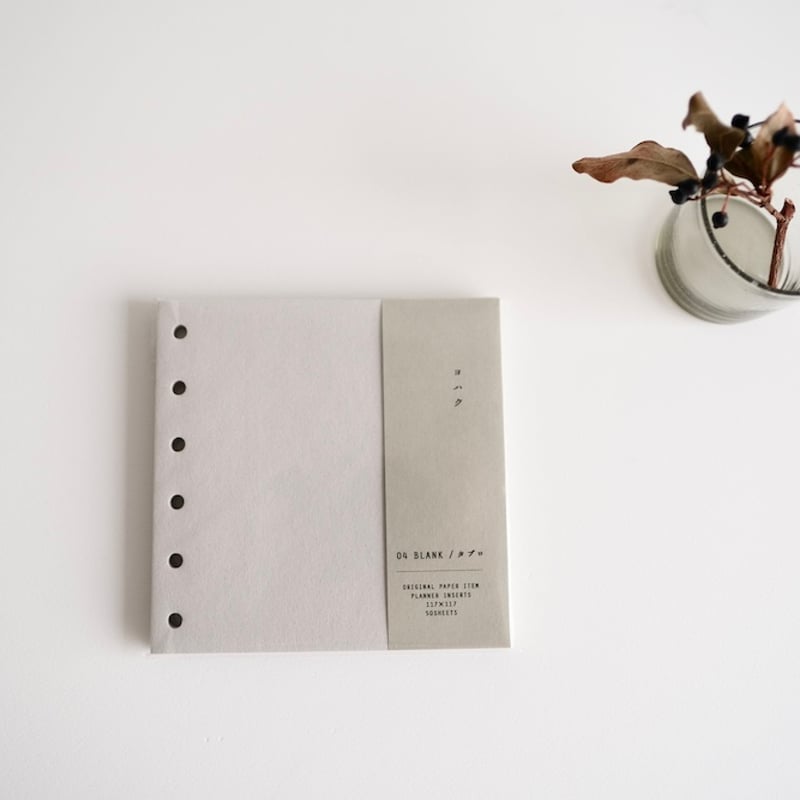 M-160 リフィル 04 BLANK / タブロ | ヨハク