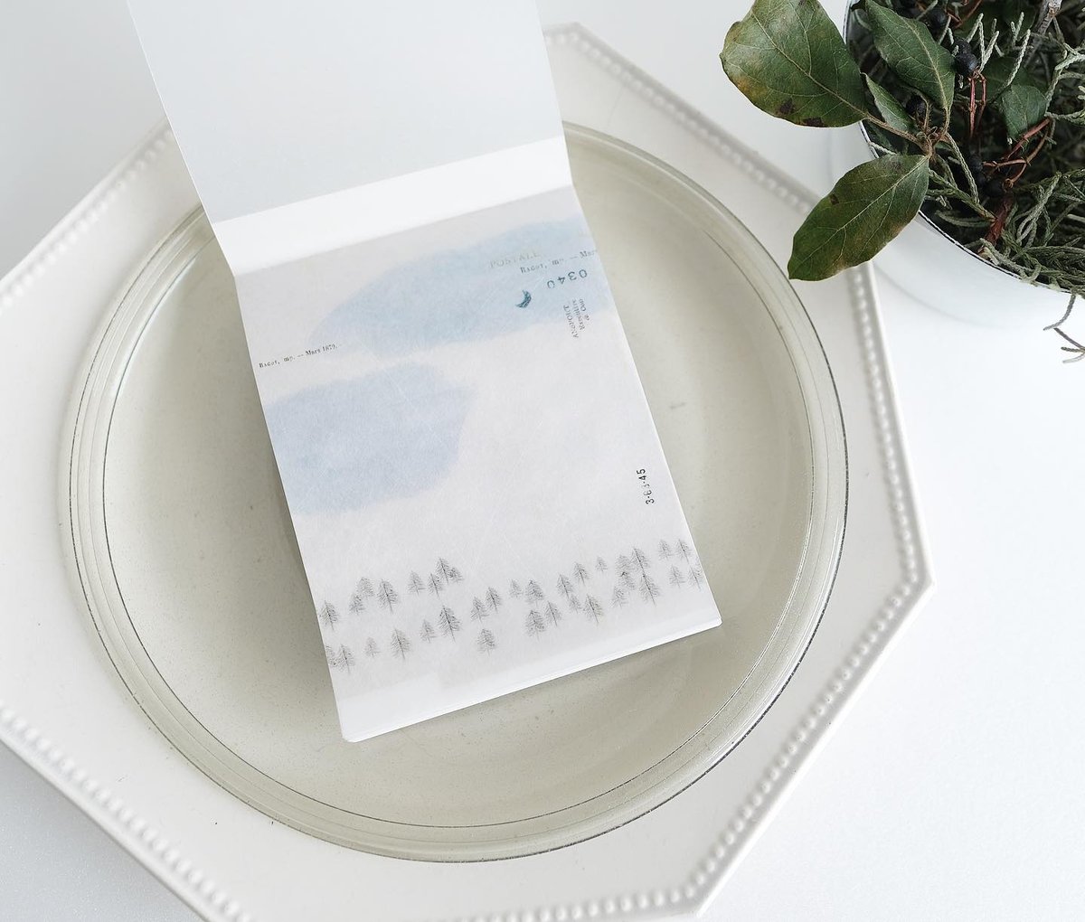 M-129 メモ帳 20 フユノツキ | ヨハク