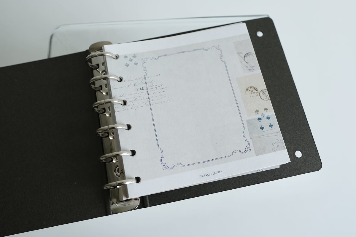 M-156 binder black | ヨハク
