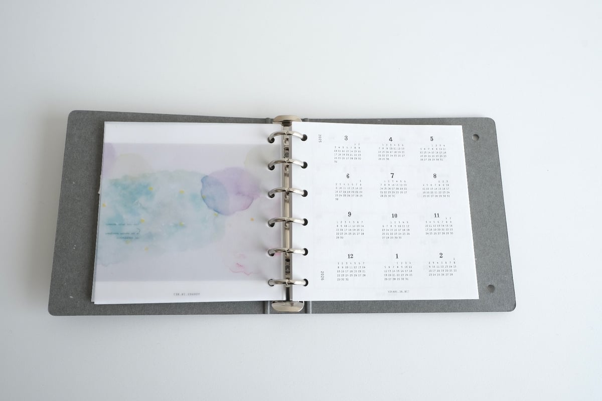 PLANNER M6バインダーリフィルセット PLANNER M6バインダーリフィルセット システム手帳 リフィル M6