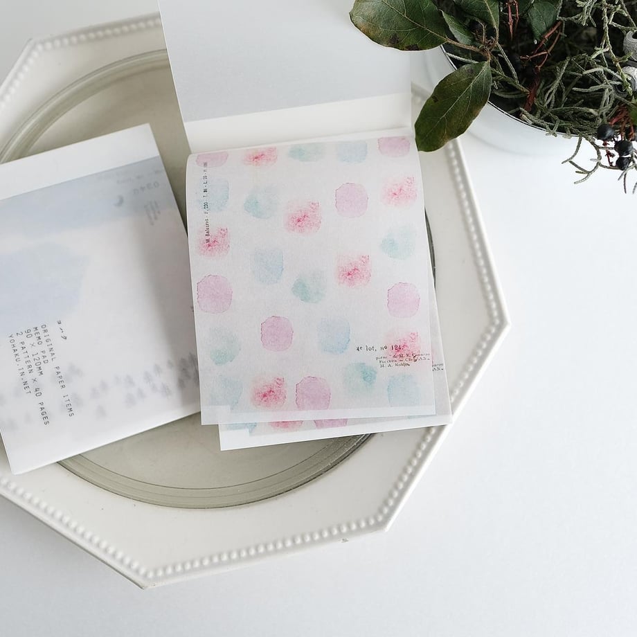 Yohaku Memo Pad - Palette