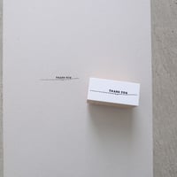 YC-016  スタンプ  thank you